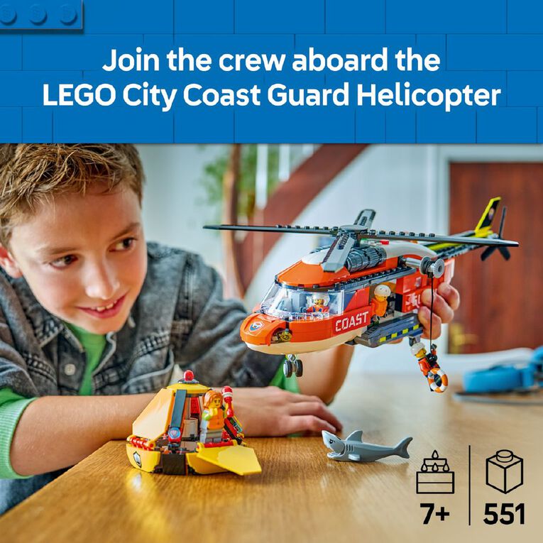 LEGO CITY Coast Guard Helicopter 60503, , hi-res
