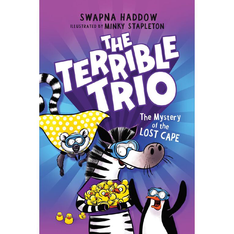 The Terrible Trio # 3 The Mystery Of The Lost Cape by Swapna Haddow, , hi-res