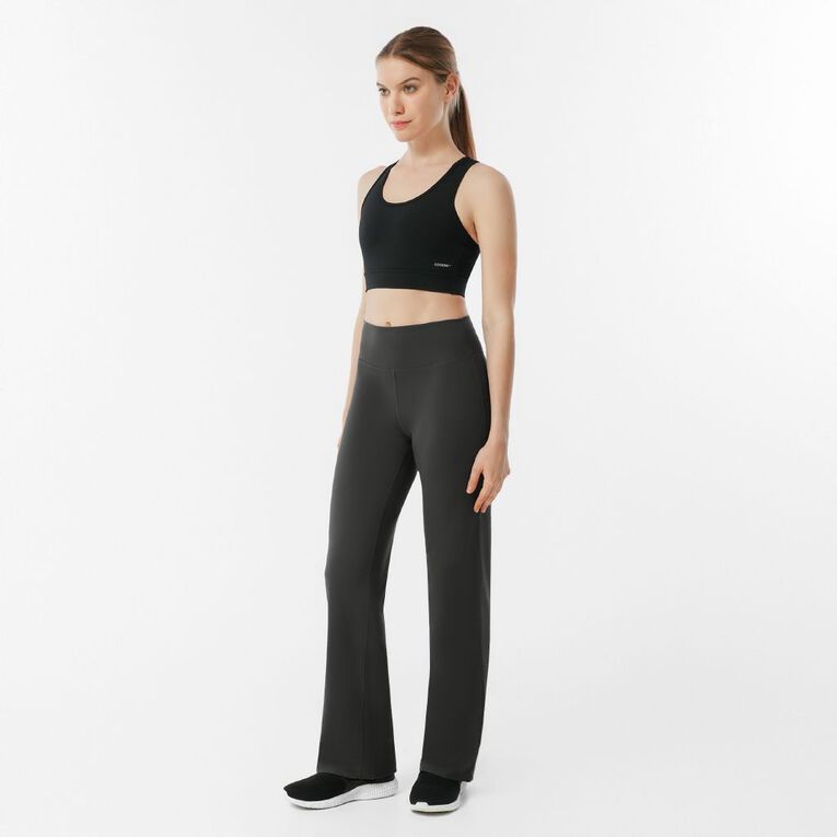 Active Intent Women's Soft Wide Leg Leggings, Grey Dark, hi-res