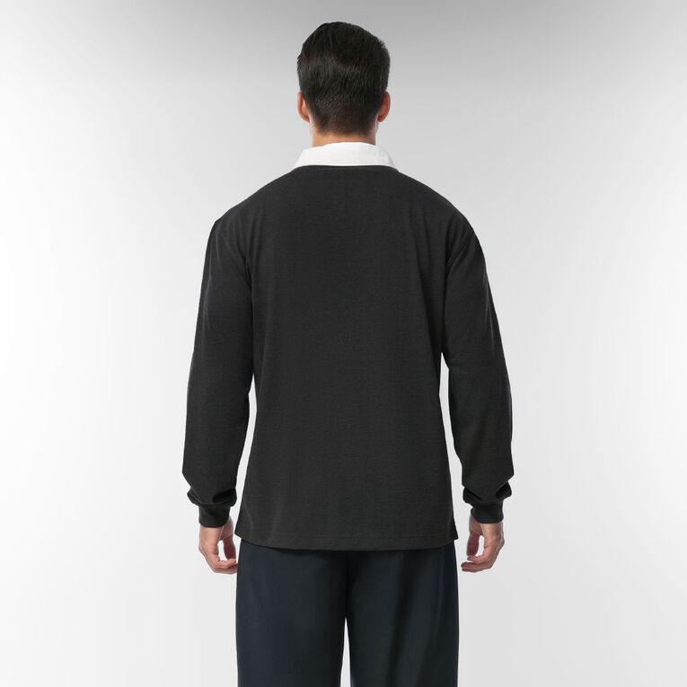Active Intent Supporter Rubgy Jersey, Grey Dark, hi-res