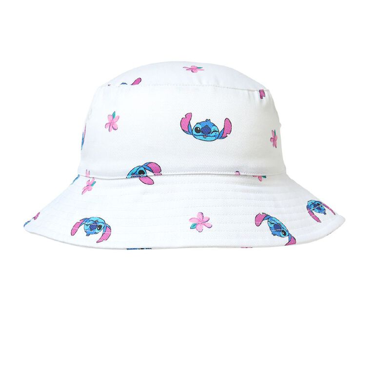 Stitch Kids' Bucket Hat, Cream, hi-res