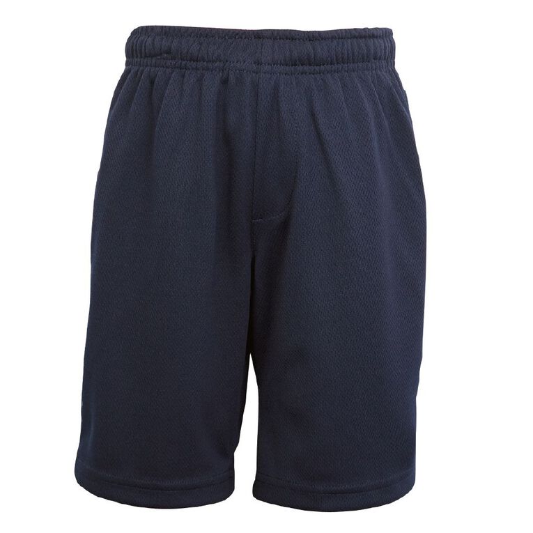 Schooltex Airmesh Shorts, Navy, hi-res