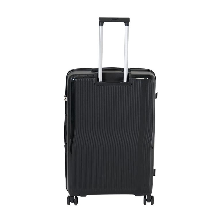 Intrepid Hardside Suitcases 2 Piece Set Black, , hi-res