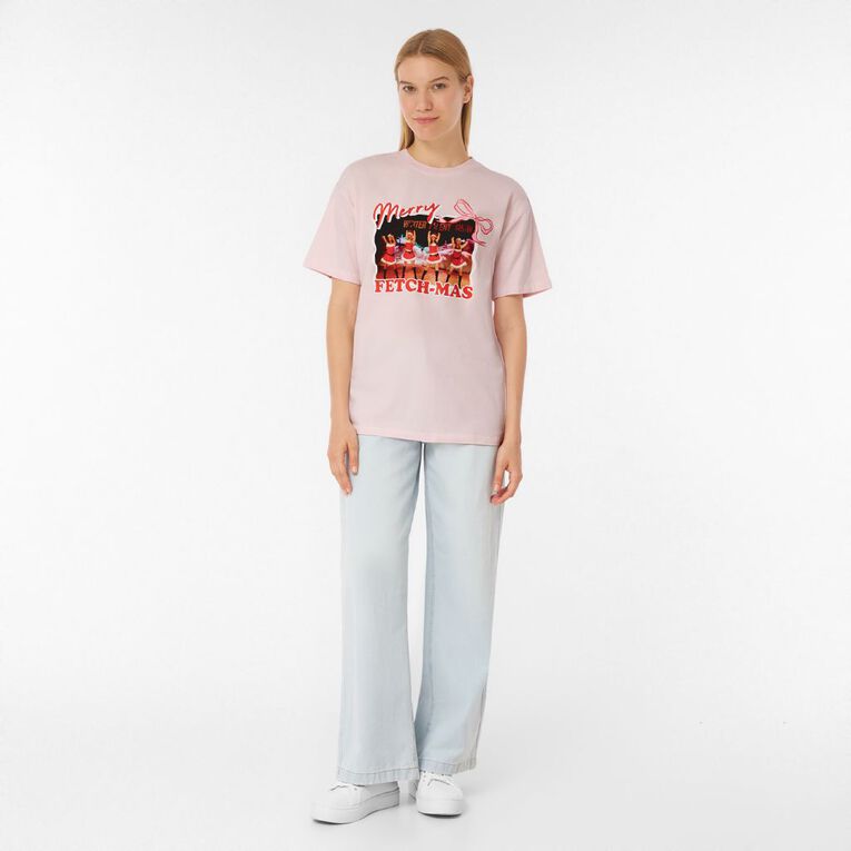 Paramount Women's Tee, Pink Light, hi-res