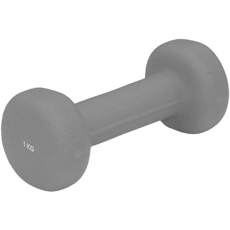 Active Intent Fitness Neoprene Dumbbell 1kg, , hi-res