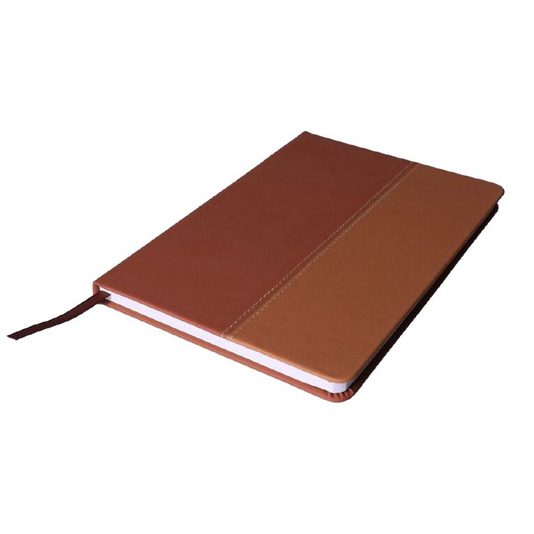 Uniti Stationery A5 Stitch Brown Notebook, , hi-res