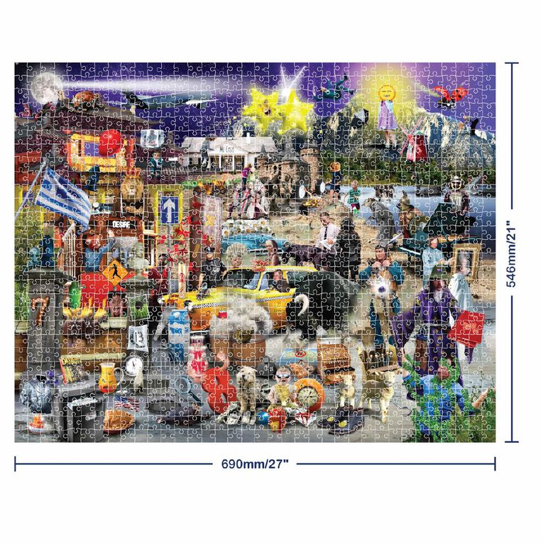 Mindbogglers Movies 1000 Piece Puzzle, , hi-res