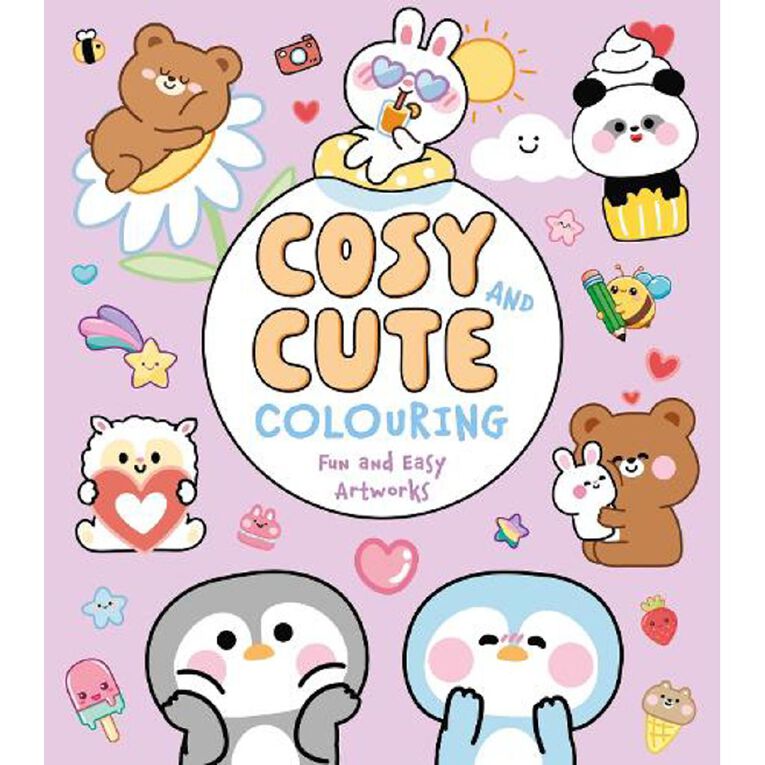 Cosy And Cute Colouring by Violet Peto, , hi-res
