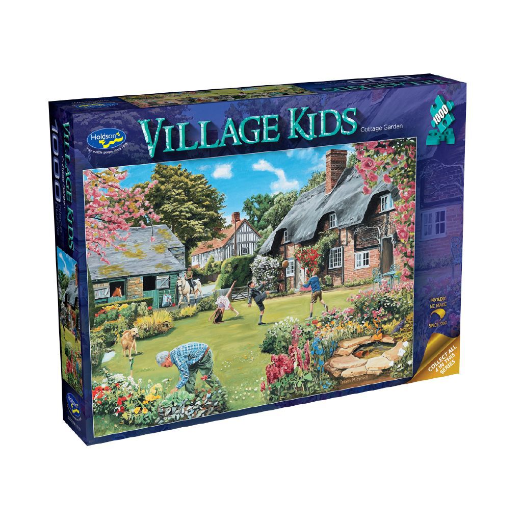 Bluebird Puzzle 1000 Teile – "Village Greengrocer", Hochwertig, Farbenfroh Für Erwachsene