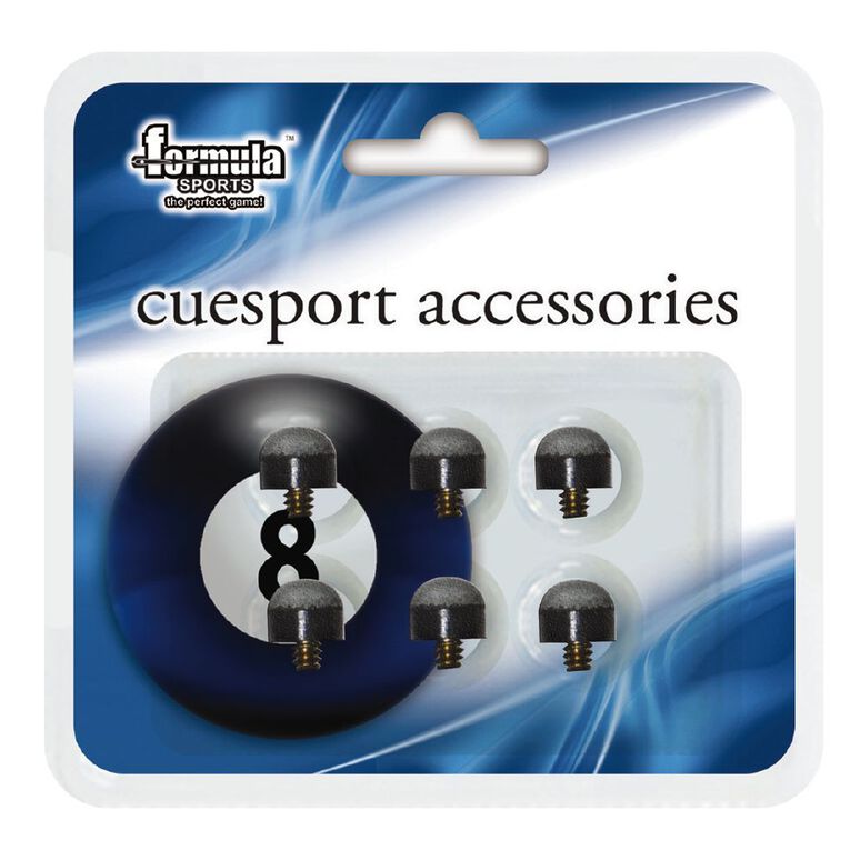 Formula Sports Blue Screw In Cue Tips 11mm  6 Pack, , hi-res