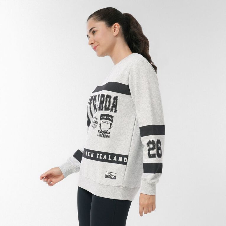 Active Intent Women's Supporter Sweat, Grey Marle, hi-res