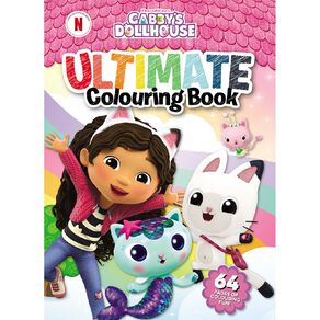 DreamWorks: Gabby's Dollhouse Ultimate Colouring Book