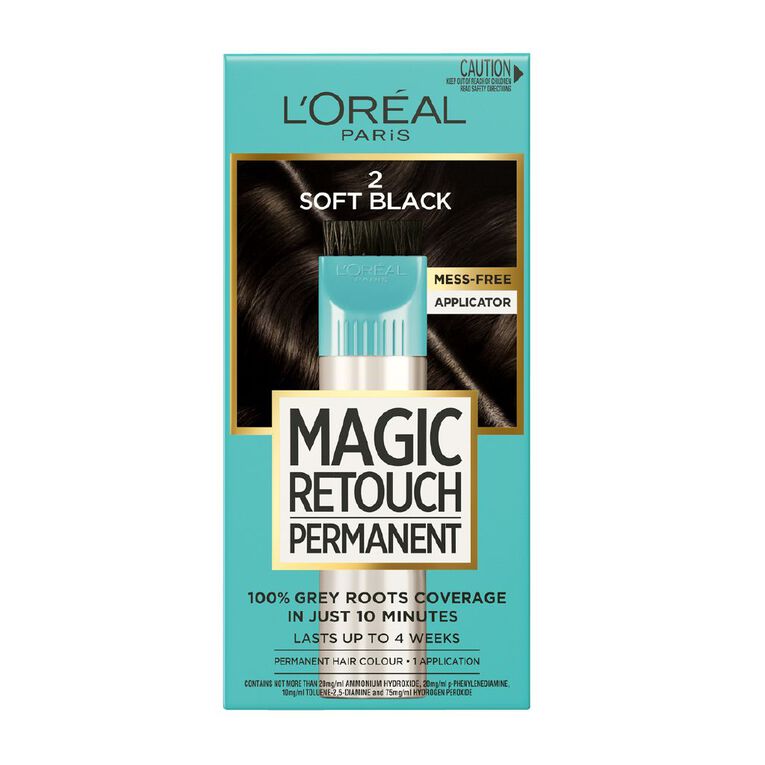 L'Oreal Paris L'Oreal Paris Magic Retouch Permanent 2 Black Black, , hi-res