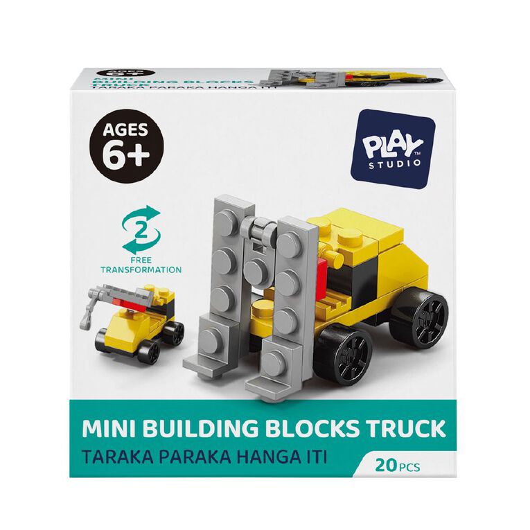 Play Studio Mini Building Block Truck, , hi-res