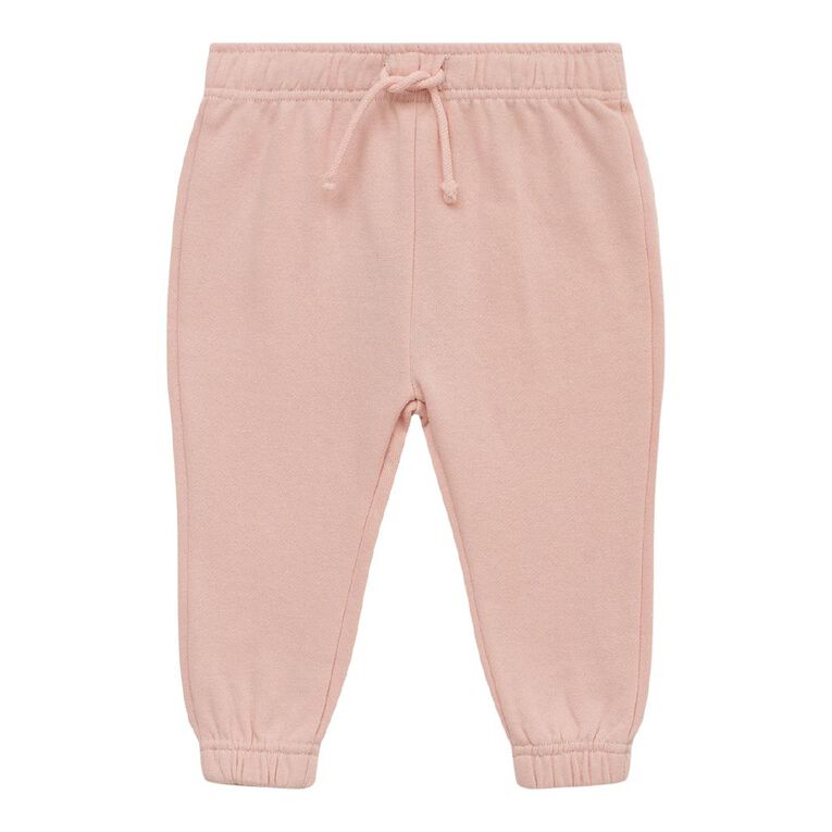 Young Original Babys' Plain Trackpants, Pink Light, hi-res