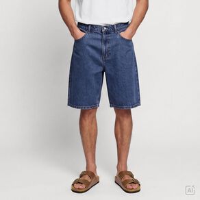 Garage Men's Relaxed Denim Shorts
