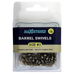 Maxistrike 3 Barrel Swivels 18 Pack