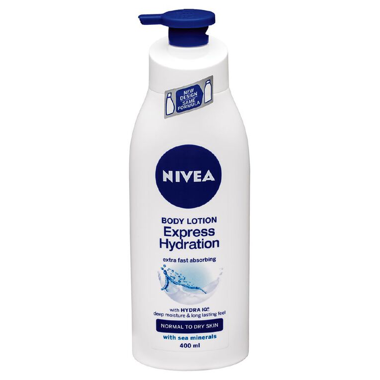 Nivea Express Hydration Moisturising Lotion 400ml, , hi-res
