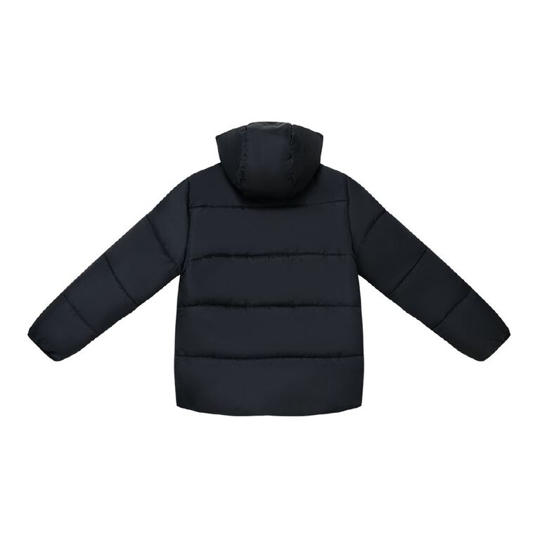Young Original Hooded Puffer Jacket, Black, hi-res