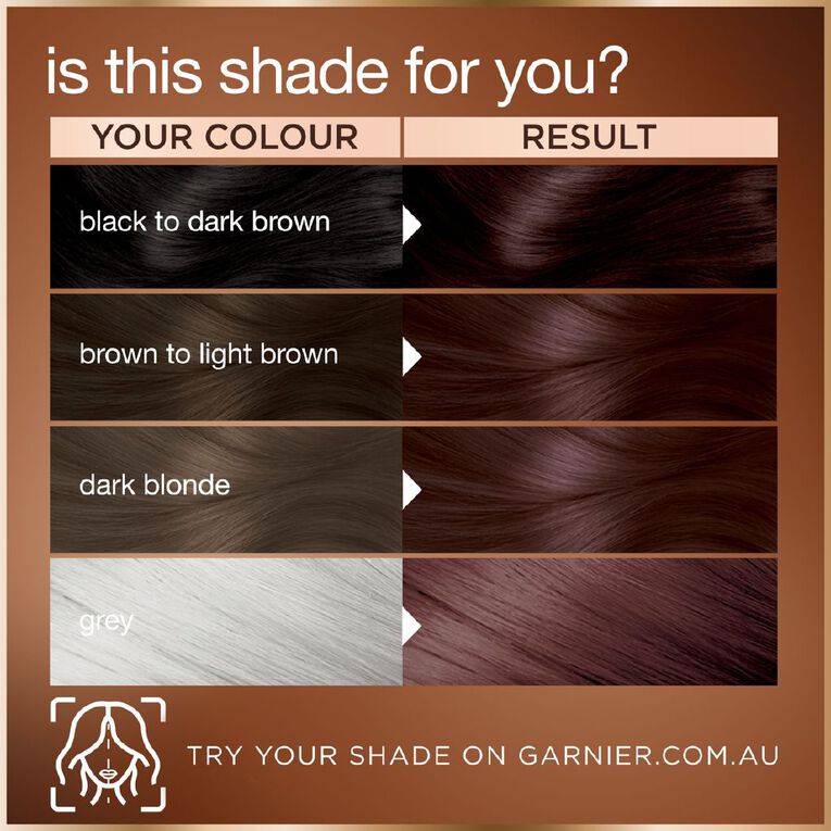 Garnier Good Hair Colour Iced Chestnut Brown 4.15, , hi-res