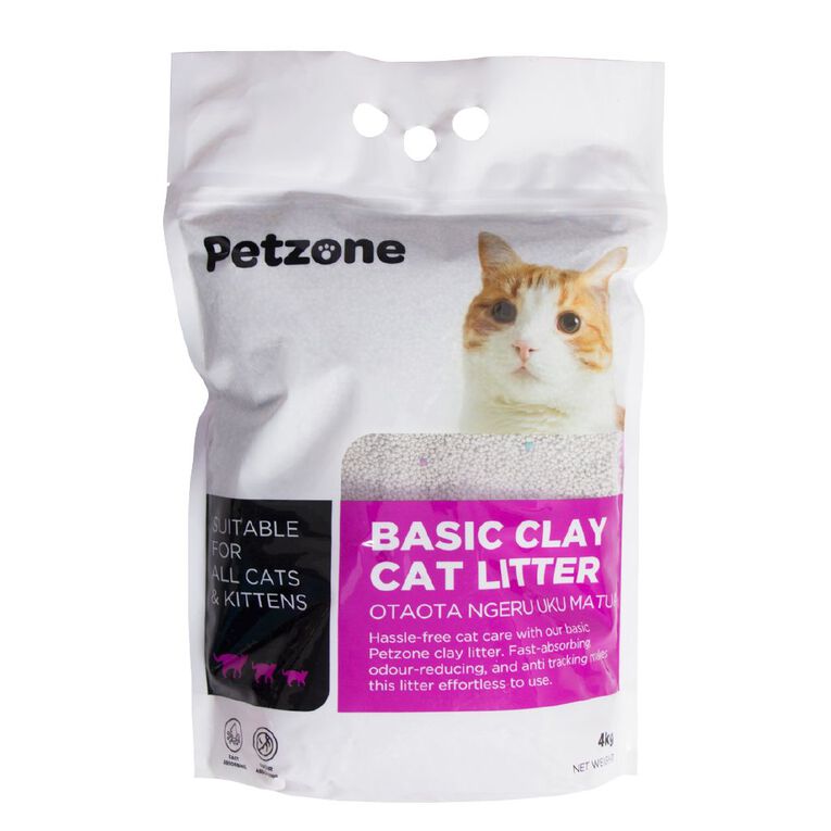 Petzone Basic Clay Litter# 4kg, , hi-res