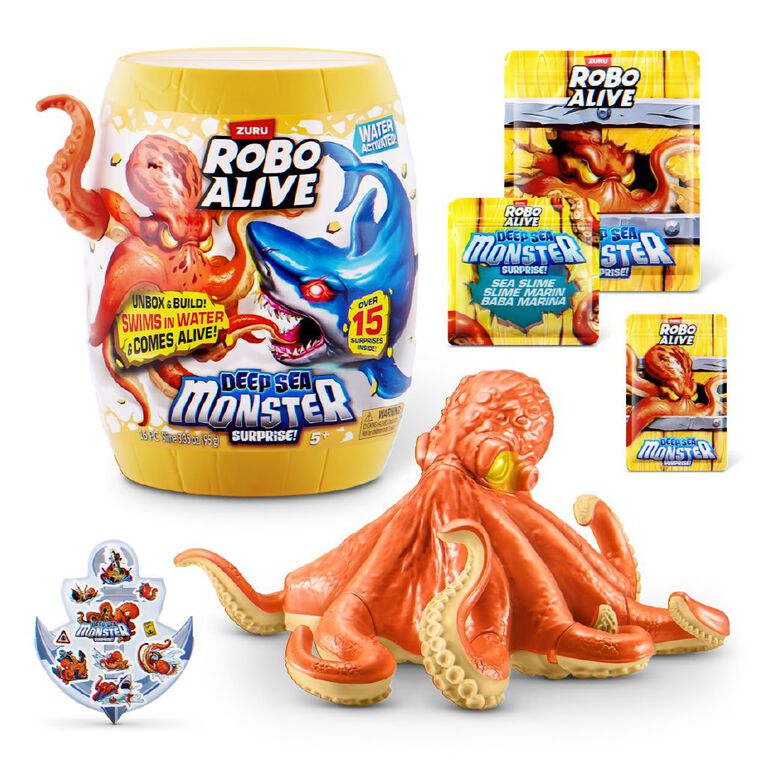 Zuru Robo Alive Standard Series 1 Deep Sea Monster Surprise, , hi-res