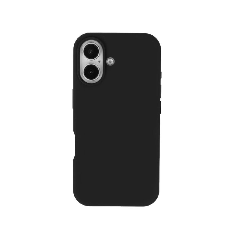 INTOUCH iPhone 16 Silicone Case with Magsafe Black, , hi-res