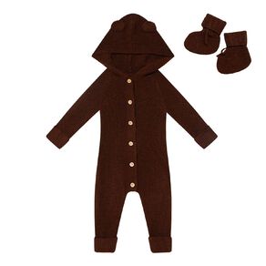 Young Original Babies' Knitted Romper Booties