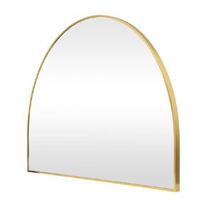 Living & Co Aluminum Arch Mirror 80 x 120cm Gold