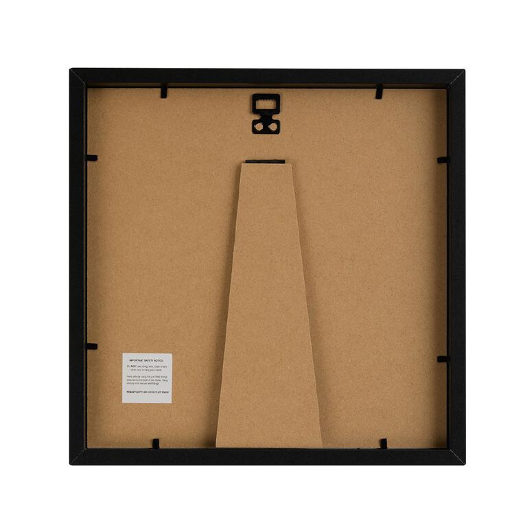 Living & Co Premium Photo Frame 8in x 8in Black, , hi-res