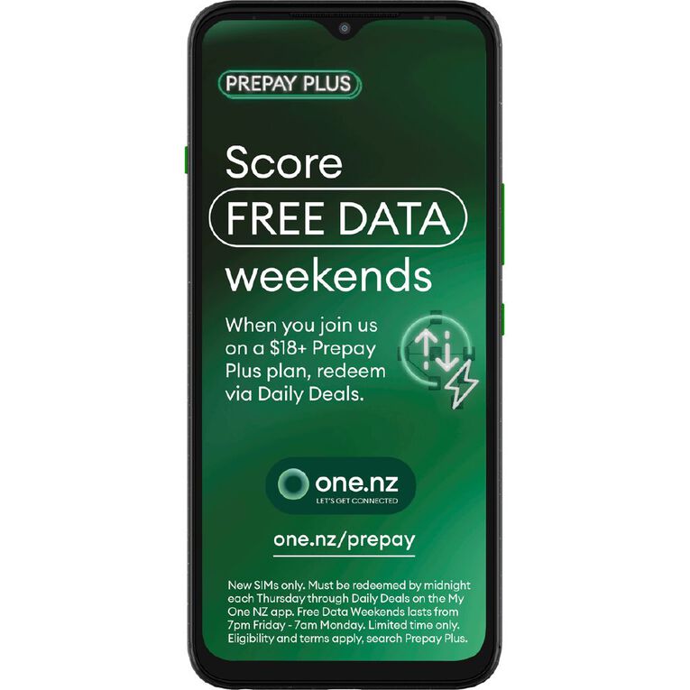 One NZ Smart V25 Locked 4G with One NZ SIM Black, , hi-res