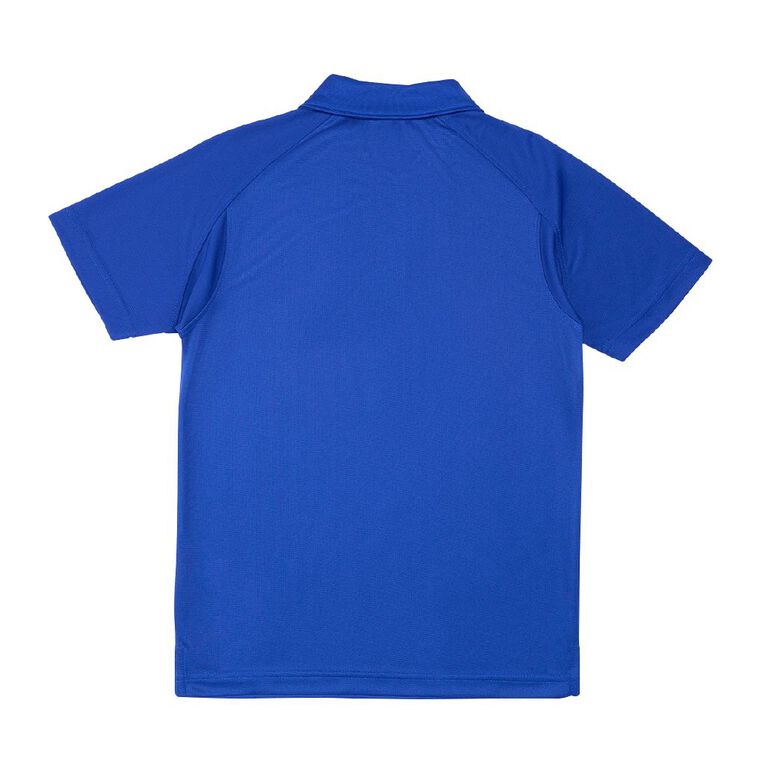 Schooltex Kids' Unisex Polo, Royal, hi-res