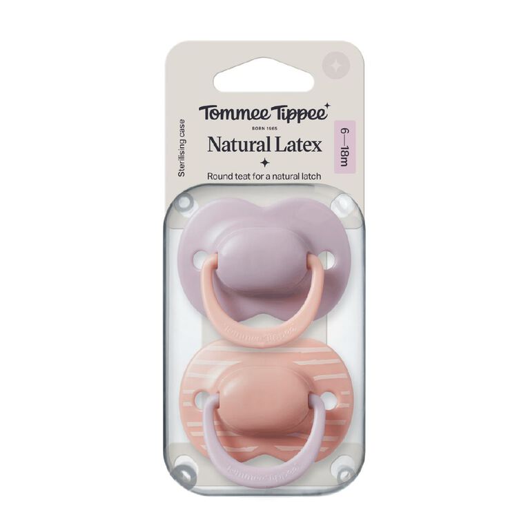 Tommee Tippee Cherry Latex Soother 6 - 18 months, , hi-res