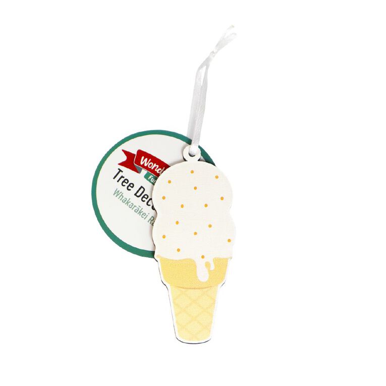 Wonderland Fun Festive Ice Cream Christmas Tree Decoration, , hi-res