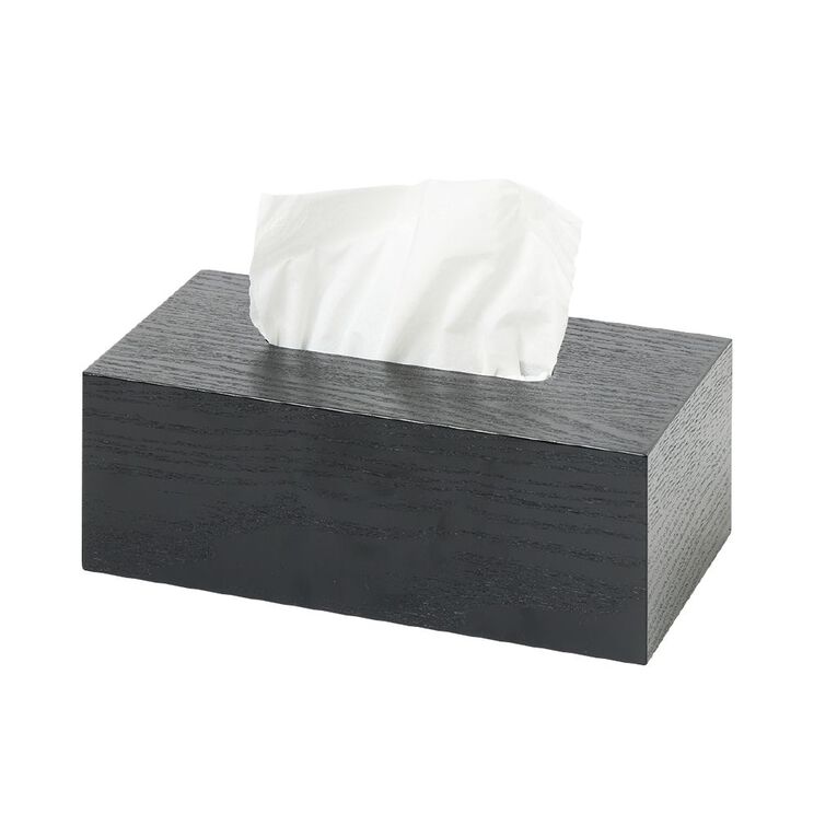Living & Co Tissue Box Black, , hi-res