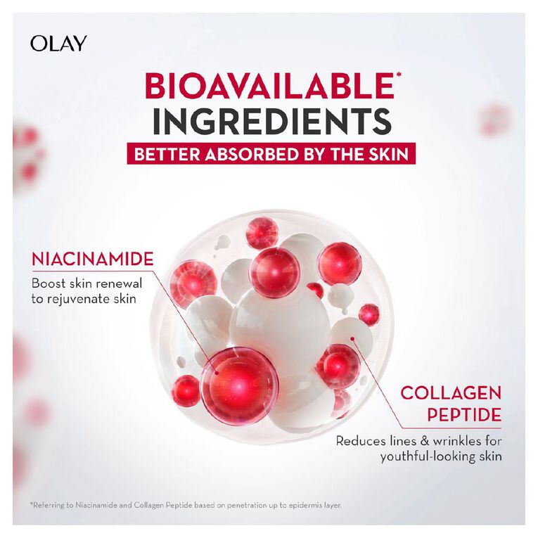 Olay Regenerist SPF30 Whip Moisturiser Cream Red/White 50g, , hi-res