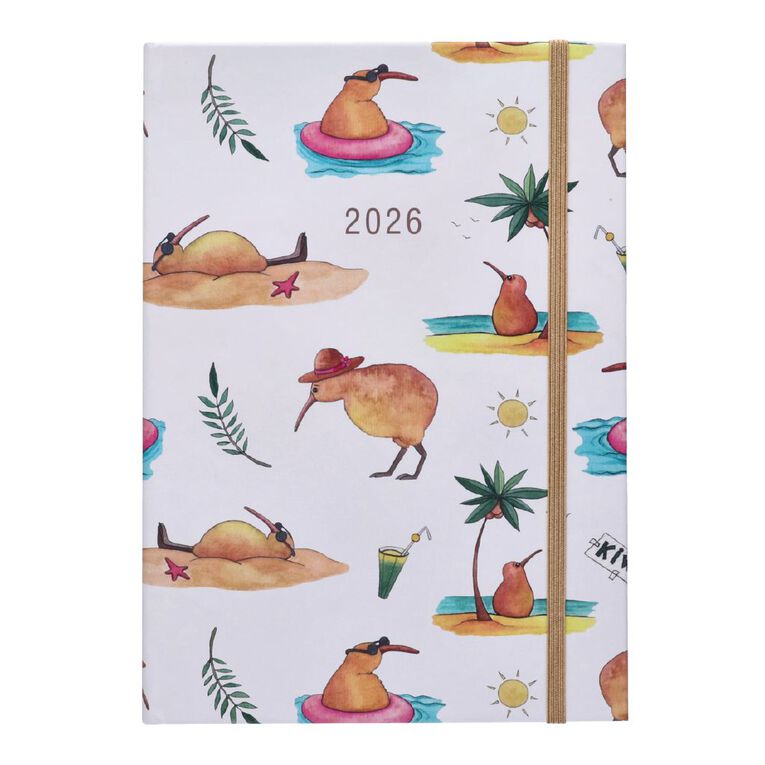 WS 2026 Diary A5 Day to Page Kiwi, , hi-res