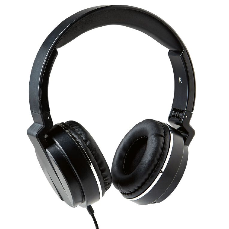 Tech.Inc Over Ear Headphones Black, , hi-res