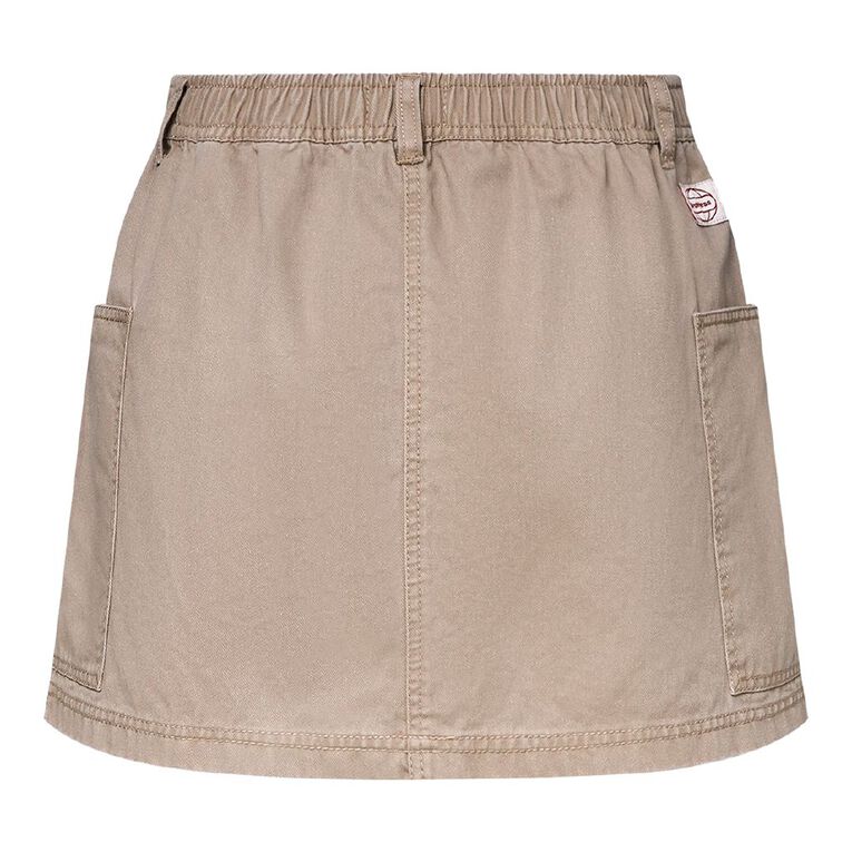 BRDRLESS Remi Cargo Skirt, Taupe, hi-res