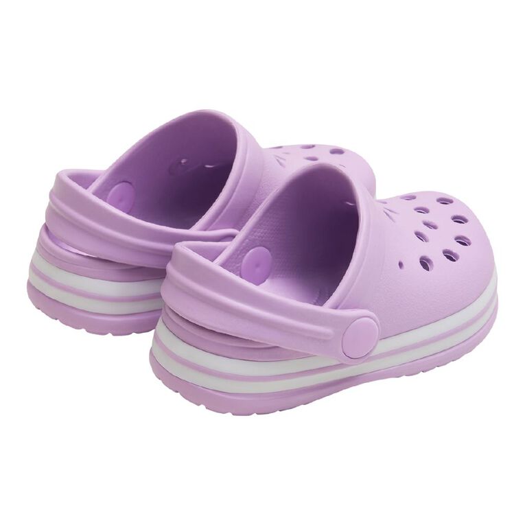 Young Original Junior Kids' Jack Frog Clog Shoes, Lilac, hi-res