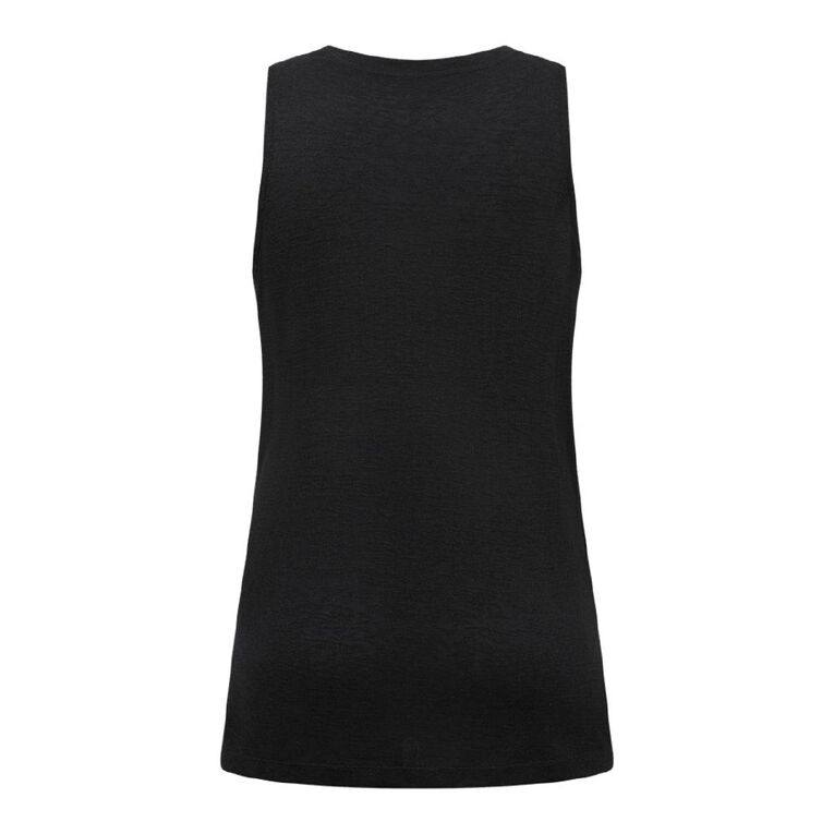 H&H Maternity Before & After Slub Tank, Black, hi-res