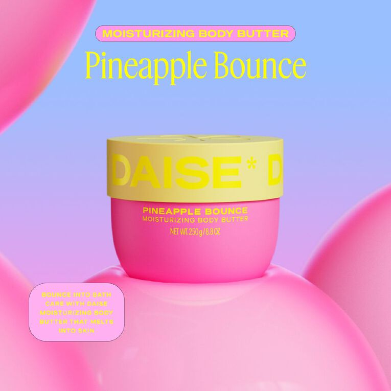 Daise Moisturizing Body Butter Pineapple 250g, , hi-res