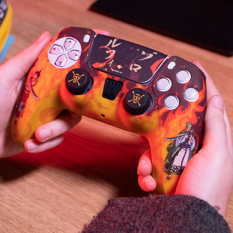 PS5 One Piece Custom Kit Fire, , hi-res