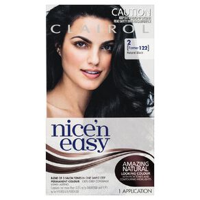 Clairol Nice N Easy Permanent Hair Colour Black 2