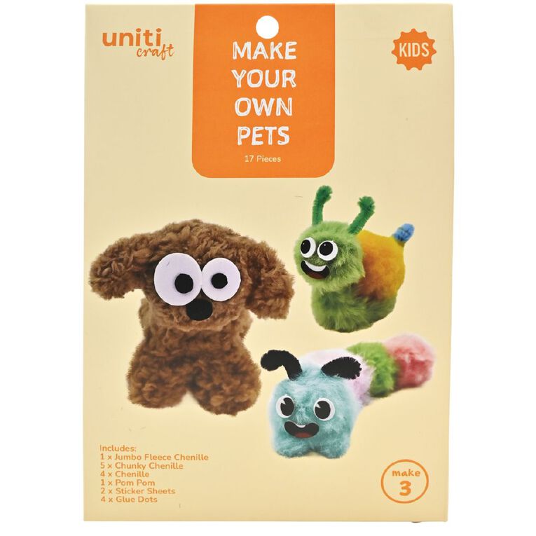 Uniti Kids Chenille Pets, , hi-res