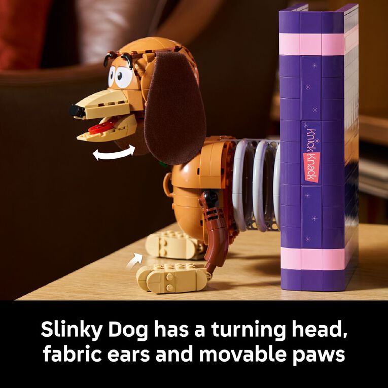 LEGO Disney Pixar Toy Story Slinky Dog Bookends 43301, , hi-res