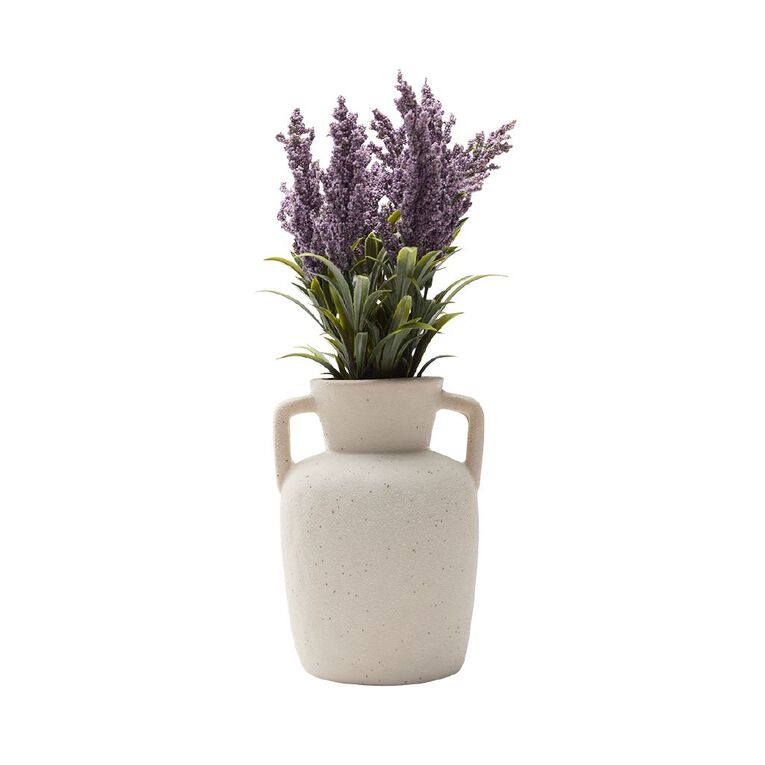 Living & Co Artificial Lilac Flowers In Vase, , hi-res