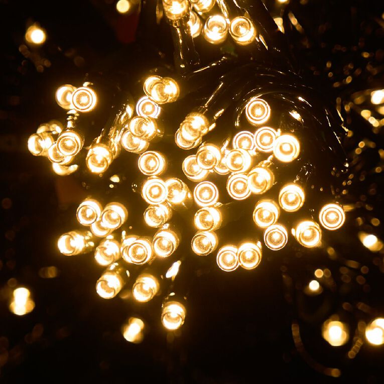 Wonderland Plug In Warm White Christmas String Lights 35.9m, , hi-res