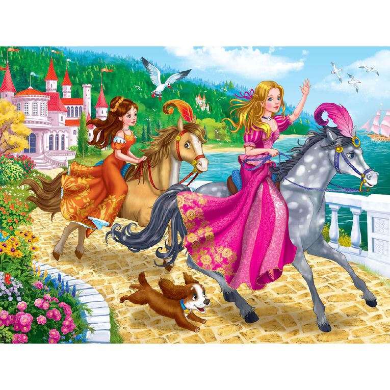 Fairy & Princess Frame Tray Puzzle 96 Piece Assorted, , hi-res