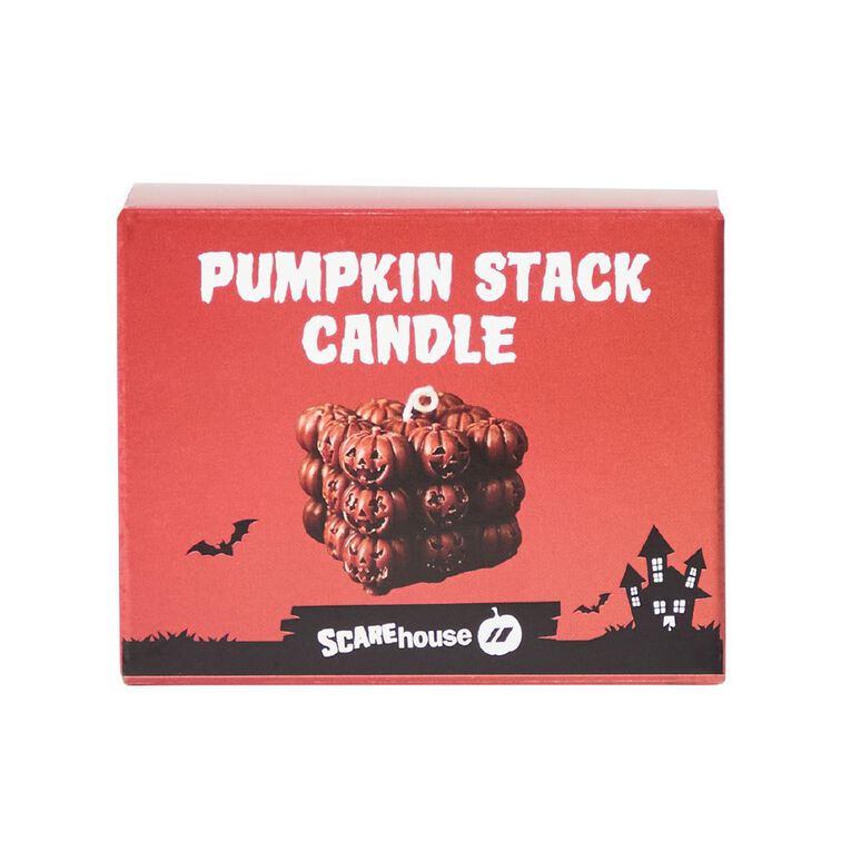 Scarehouse Pumpkin Stack Candle, , hi-res